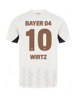 Bayer Leverkusen Florian Wirtz #10 Replika Borta Kläder 2024-25 Kortärmad